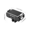 Puluz PU995B adapterio laikiklis 1/4 + GoPro sistema, skirtas DJI Osmo Action 4 / 3