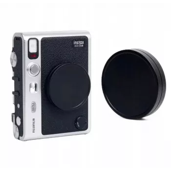 LOVEINSTANT objektyvo dangtelis, skirtas Fujifilm Instax Mini Evo – juodas