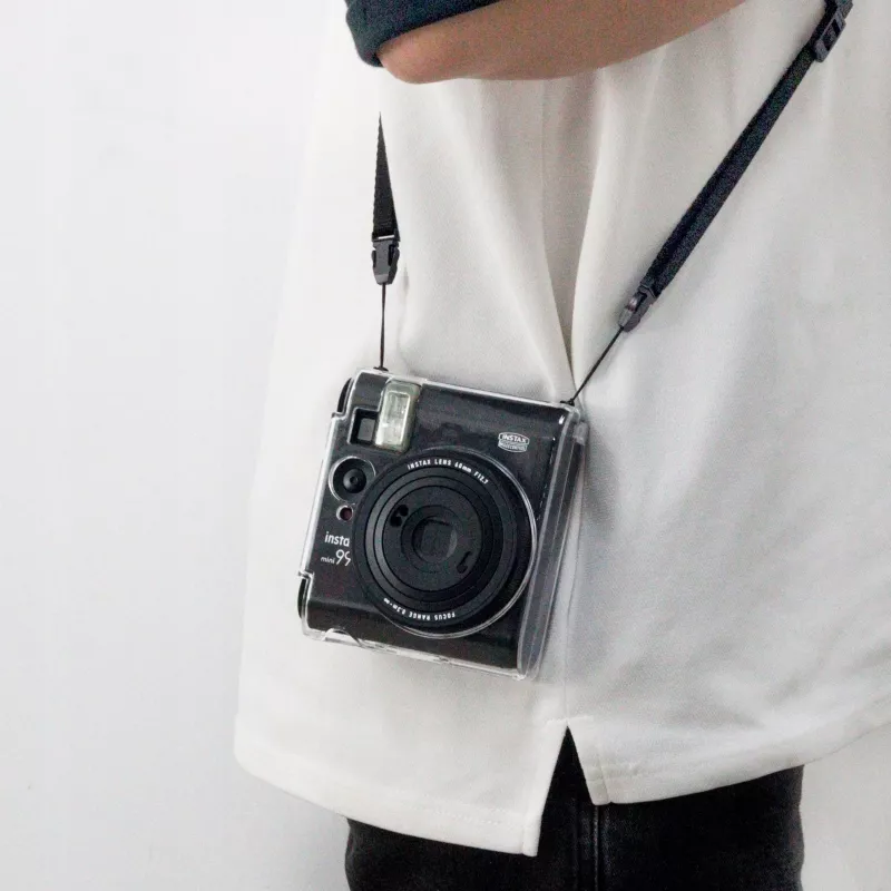LOVEINSTANT Kietas apsauginis dėklas, skirtas Fujifilm Instax Mini 99 – permatomas