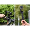 SUNNYLIFE Protective Frame Camera Cage for Insta360 X4 su 1/4 inch sriegiu ir Cold Shoe laikikliais