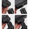 SUNNYLIFE Protective Frame Camera Cage for Insta360 X4 su 1/4 inch sriegiu ir Cold Shoe laikikliais