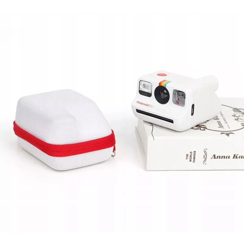 LOVEINSTANT Kietas Dėklas, skirta Polaroid Go Fotoaparatui - Baltas