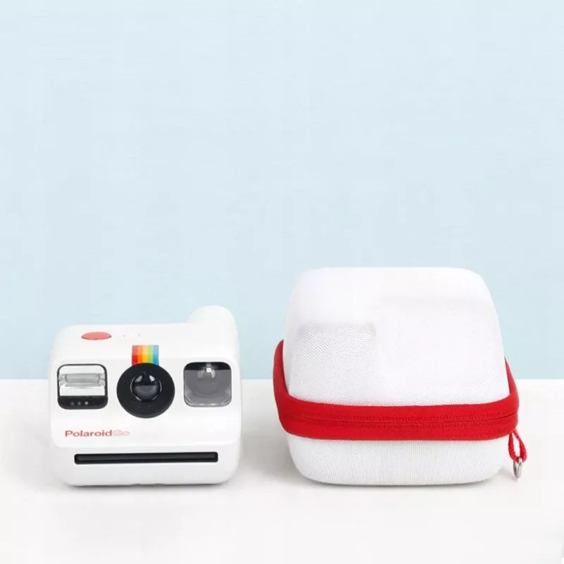 LOVEINSTANT Kietas Dėklas, skirta Polaroid Go Fotoaparatui - Baltas