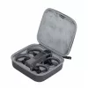 SUNNYLIFE Kieto korpuso nešiojimo dėklas, skirtas DJI Avata 2 dronui, Goggles 3, RC Motion 3, baterijoms ir priedams – juodas