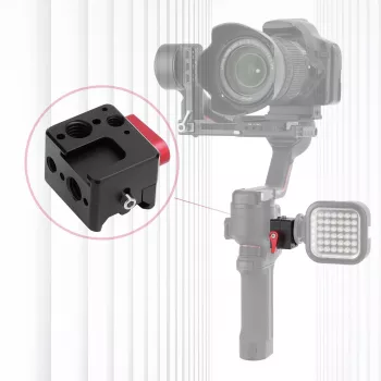 SUNNYLIVE Mount Adapter 1/4 inch 3/8 inch ISO, skirta DJI Ronin RS3 / RS3 Pro / RS2 / RSC2