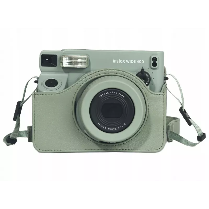 LOVEINSTANT Dėklas fotoaparatui Fujifilm Instax Wide 400 – Žalias