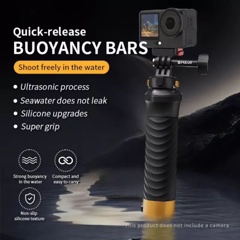 PULUZ Floating Hand Grip Buoyancy Stick for GoPro SJCAM Xiaomi DJI Insta360 Action Cameras PU1053B