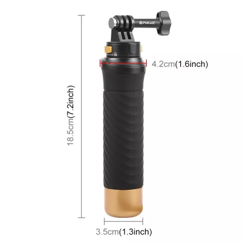 PULUZ Floating Hand Grip Buoyancy Stick for GoPro SJCAM Xiaomi DJI Insta360 Action Cameras PU1053B