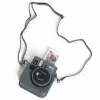 LOVEINSTANT Dėklas Fujifilm Instax Mini 41 fotoaparatui - Juoda PU oda, su petneša