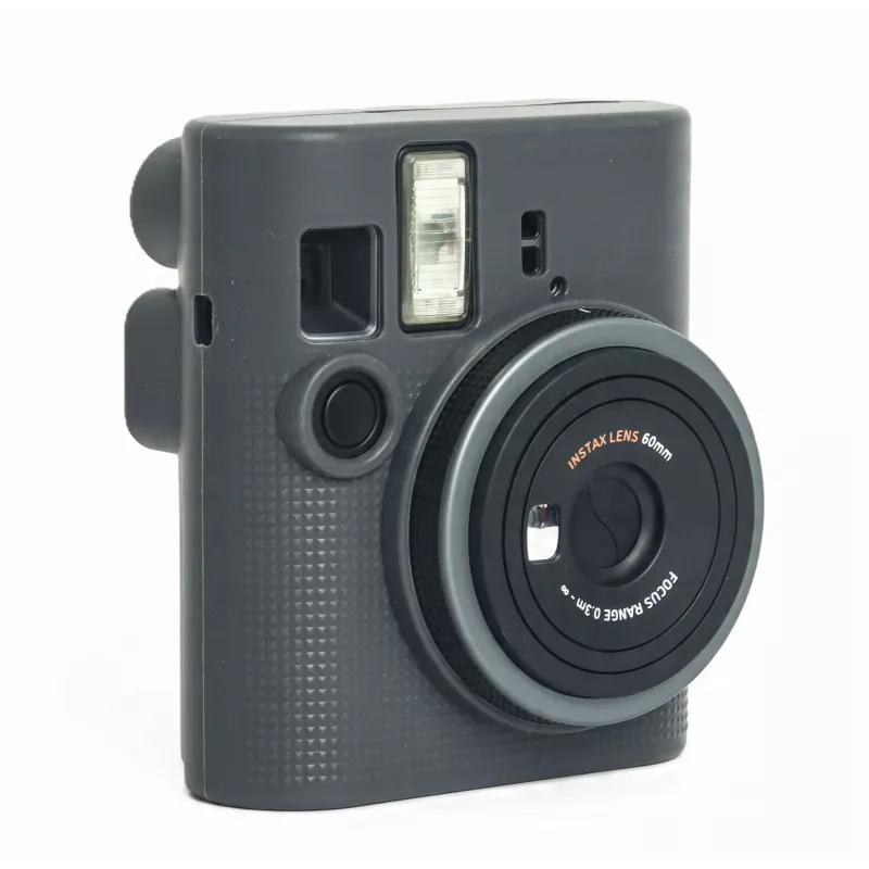 LOVEINSTANT Silicone Protective Case for Fujifilm Instax Mini 41 - Pilka