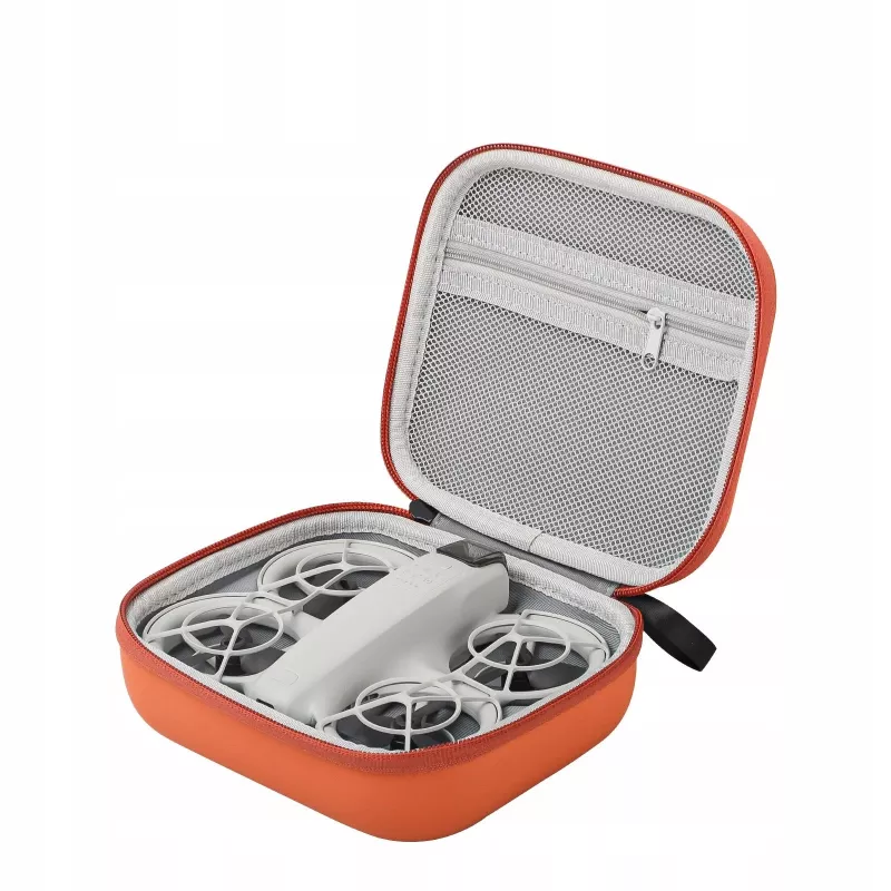 SUNNYLIFE Hard Shell Drone Carrying Case for DJI Neo, Mavic Mini, Mini 2, Mini SE - Orange (NE-B862)