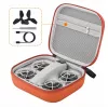 SUNNYLIFE Hard Shell Drone Carrying Case for DJI Neo, Mavic Mini, Mini 2, Mini SE - Orange (NE-B862)
