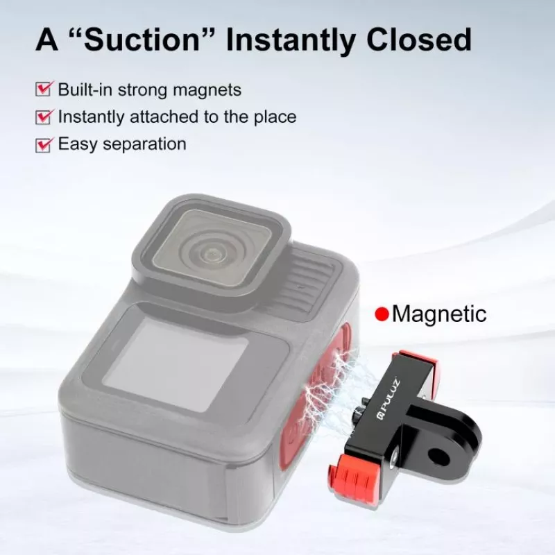 PULUZ Magnetinis greito atsegimo laikiklis, skirtas GoPro Hero 13 Black / PU712R
