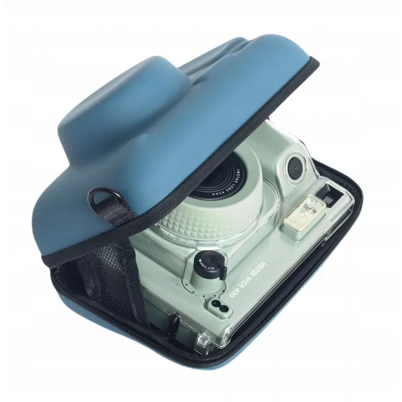 LOVEINSTANT Hard Case Protective Cover for Fujifilm Instax Wide 400 Camera - Blue