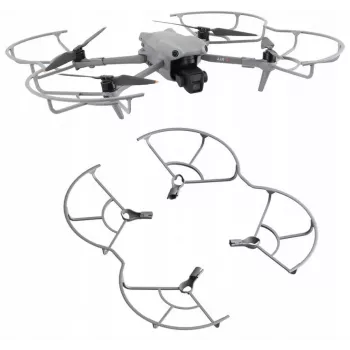 SUNNYLIFE Propeller Guard Protection Set for DJI Air 3 / Air 3S - 4-Pack Dark Grey