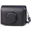 LOVEINSTANT 2-in-1 apsauginis dėklas ir grūdinto stiklo ekrano apsauga Fujifilm Instax Mini Evo – juoda