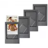 LOVEINSTANT 6-in-1 rinkinys: permatomas kietas dėklas + grūdinto stiklo ekrano apsauga + 64 kišenių fotoalbumas + objektyvo dangtelis + nuotraukų rėmeliai + peties dirželis, skirtas Fujifilm Instax Mini Evo