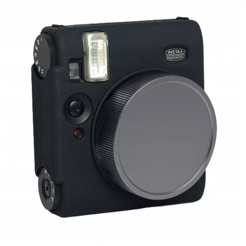 LOVEINSTANT Silikoninis apsauginis dėklas, skirtas Fujifilm Instax Mini 99 fotoaparatui – juodas