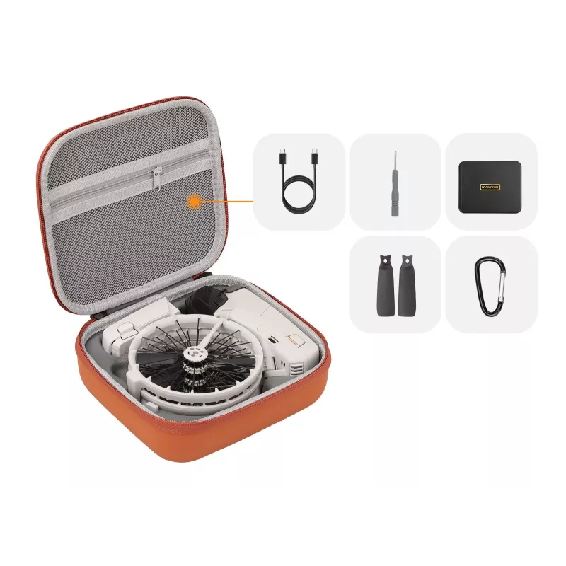 SUNNYLIFE Hard Shell Carrying Case for DJI Flip Drone - Black (FP-B957-D)