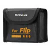 SUNNYLIFE Fireproof LiPo Battery Safe Bag for DJI Flip Drone - Holds 3 Batteries - Black
