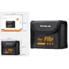 SUNNYLIFE Fireproof LiPo Battery Safe Bag for DJI Flip Drone - Holds 3 Batteries - Black