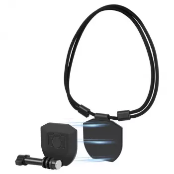 PULUZ Magnetinis kaklo laikiklis GoPro Hero 13 12 11 Mini 10 9 8 7 6 5 Max / PU739B