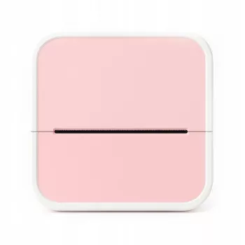 LOVEINSTANT S1 Bluetooth Thermal Printer for Photos, Stickers, Notes, Labels, 53mm, 203dpi, Pink