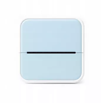 LOVEINSTANT S1 Bluetooth terminis spausdintuvas nuotraukoms, lipdukams, užrašams, etiketėms, 53 mm, 203 dpi, mėlynas