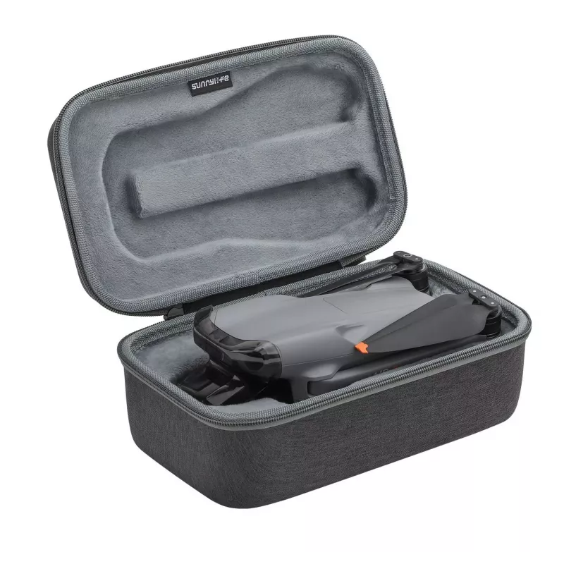 SUNNYLIFE Hard Shell Carrying Case, skirta DJI Air 3 / Air 3S dronui, juoda