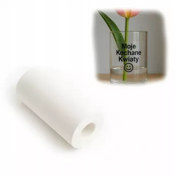LOVEINSTANT Transparent Thermal Sticker Paper Roll 3.5m for Love Instant X6 / S1 / Phomemo T02 / M02x