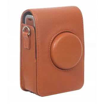 LOVEINSTANT Apsauginis Dėklas Fujifilm Instax Mini Evo - Ruda (Vertikalus)