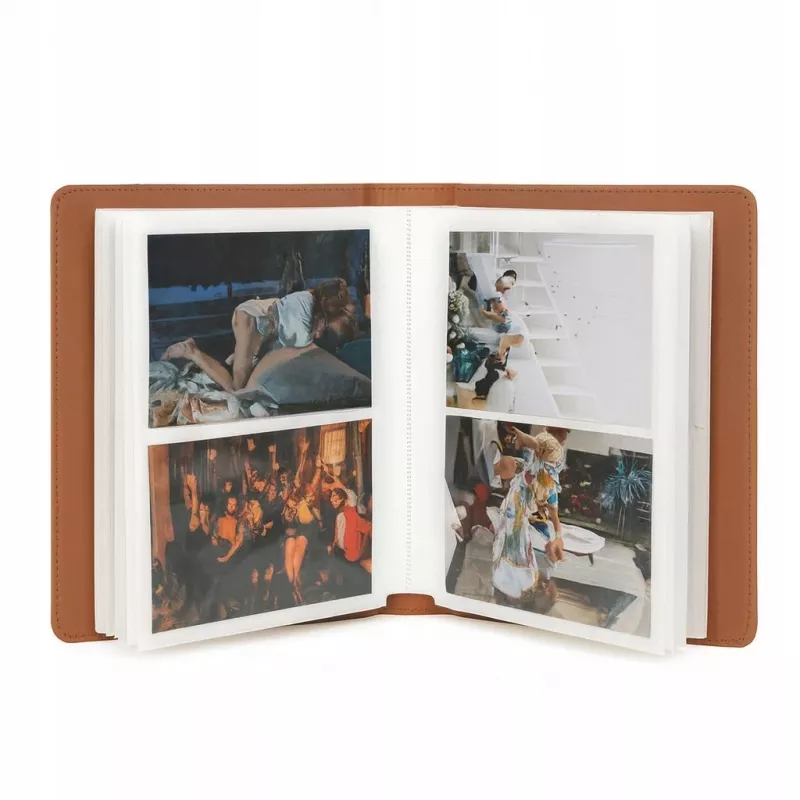 LOVEINSTANT Fotoalbumas 10x15 cm, 160 nuotraukų, rudas