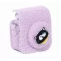 LOVEINSTANT Plush Kitten Case for Fujifilm Instax Mini 12 - Violetinė
