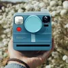 LOVEINSTANT apsauginis objektyvo dangtelis aliuminis, skirtas Polaroid Now Now+ mėlynas