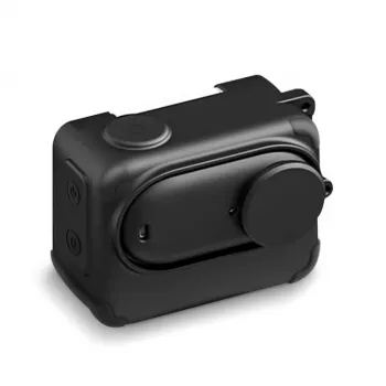 PULUZ Silikoninis apsauginis dėklas su objektyvo dangteliu, skirtas Insta360 GO 3 / GO 3S - Juodas (PU772B)