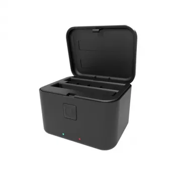 PULUZ Dual USB baterijų įkroviklis, skirtas Insta360 X5 / X3