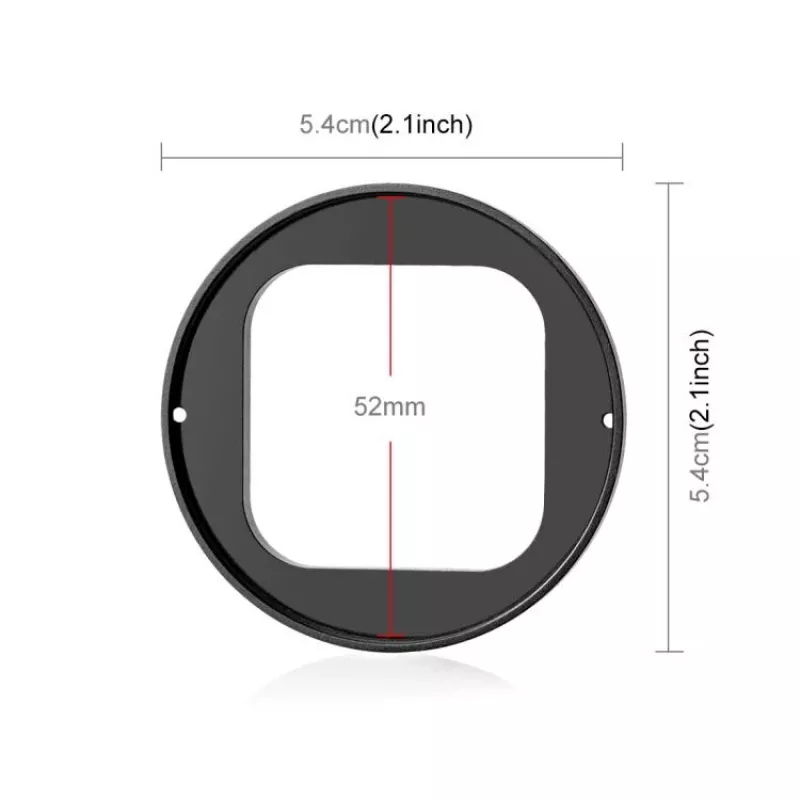 PULUZ 3-in-1 UV Filter Adapter Kit 52mm Lens Cap for Insta360 Ace Pro 2 / PU770B