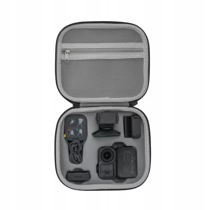 SUNNYLIFE Hard Case for DJI Osmo Mobile 3/4/SE - Protective Travel Bag with Accessories