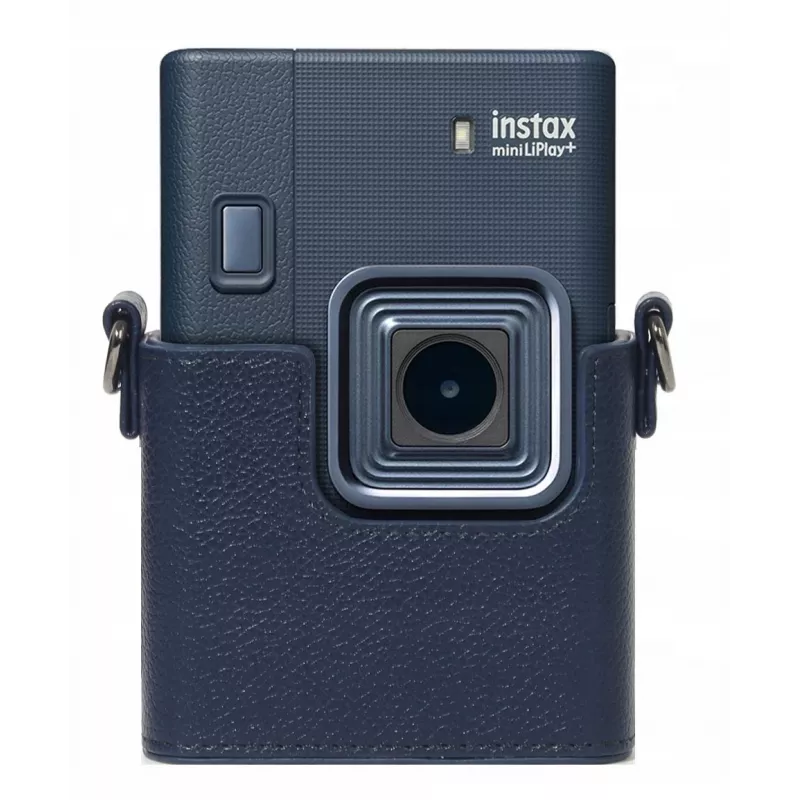 Loveinstant apsauginis dėklas Fujifilm Instax Mini LiPlay+ kamerai, tamsiai mėlynas
