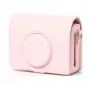 LOVEINSTANT Apsauginis dėklas maišelis Fujifilm Instax Mini Evo - Rožinis / Horizontalus