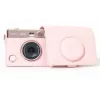 LOVEINSTANT Apsauginis dėklas maišelis Fujifilm Instax Mini Evo - Rožinis / Horizontalus