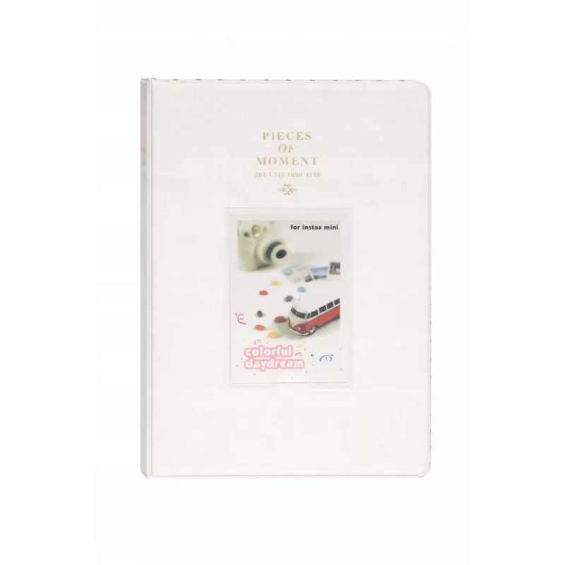 LOVEINSTANT Fotoalbumas 128 Nuotraukoms Fujifilm Instax Mini 99 12 40 11 41 Evo LiPlay Link / Baltas