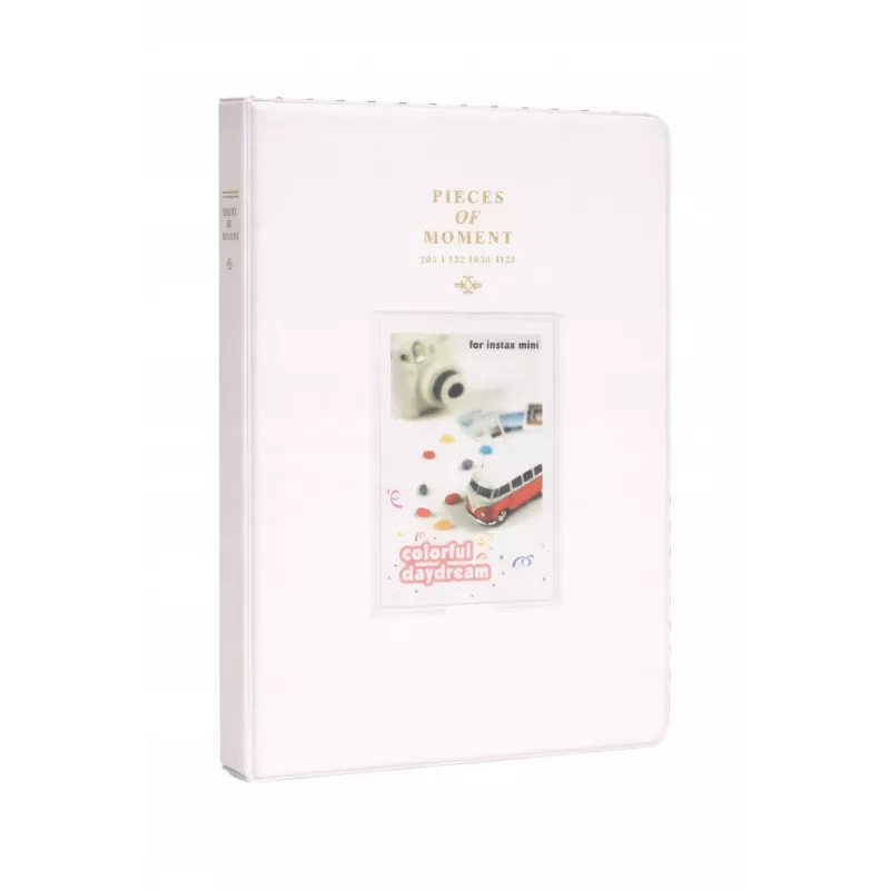 LOVEINSTANT Fotoalbumas 128 Nuotraukoms Fujifilm Instax Mini 99 12 40 11 41 Evo LiPlay Link / Baltas