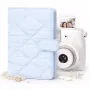 LOVEINSTANT Fotoalbum 108 nuotraukoms, suderinamas su Fujifilm Instax Mini 12 40 11 9 8 7 Evo LiPlay Link, mėlynas, dygsniuotas