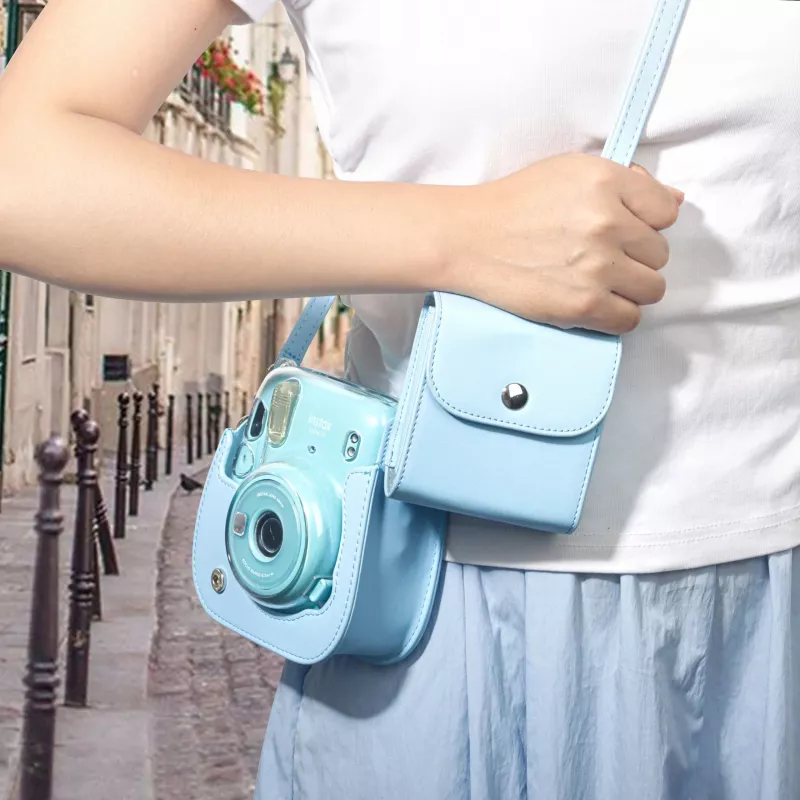 LOVEINSTANT „Fujifilm Instax Square“ nuotraukų laikymo dėklas – mėlynas