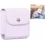 LOVEINSTANT Fotoalbumo dėklas, skirtas Fujifilm Instax Square ir Mini nuotraukoms – Violetinė, 64 nuotraukos