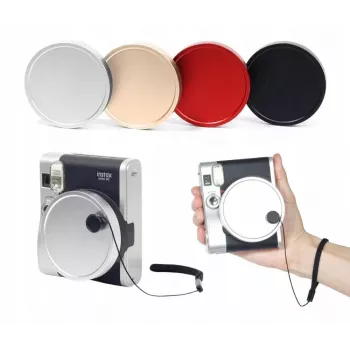 LOVEINSTANT Apsauginis objektyvo gaubtas Fujifilm Instax Mini 90 - Raudonas