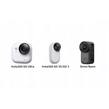 SUNNYLIFE Magnetinis laikiklis su lipniu pagrindu DJI Osmo Nano Insta360 Go Ultra 3 3s / Mj120-gy