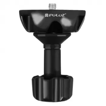 PULUZ 75mm Bowl Tripod Adapter su 1/4 colio ir 3/8 colio sriegiais, juodos spalvos (PU3503)