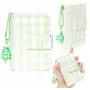 LOVEINSTANT Checkered Green Pocket Photo Album for 28 Instax Mini & Zink Prints